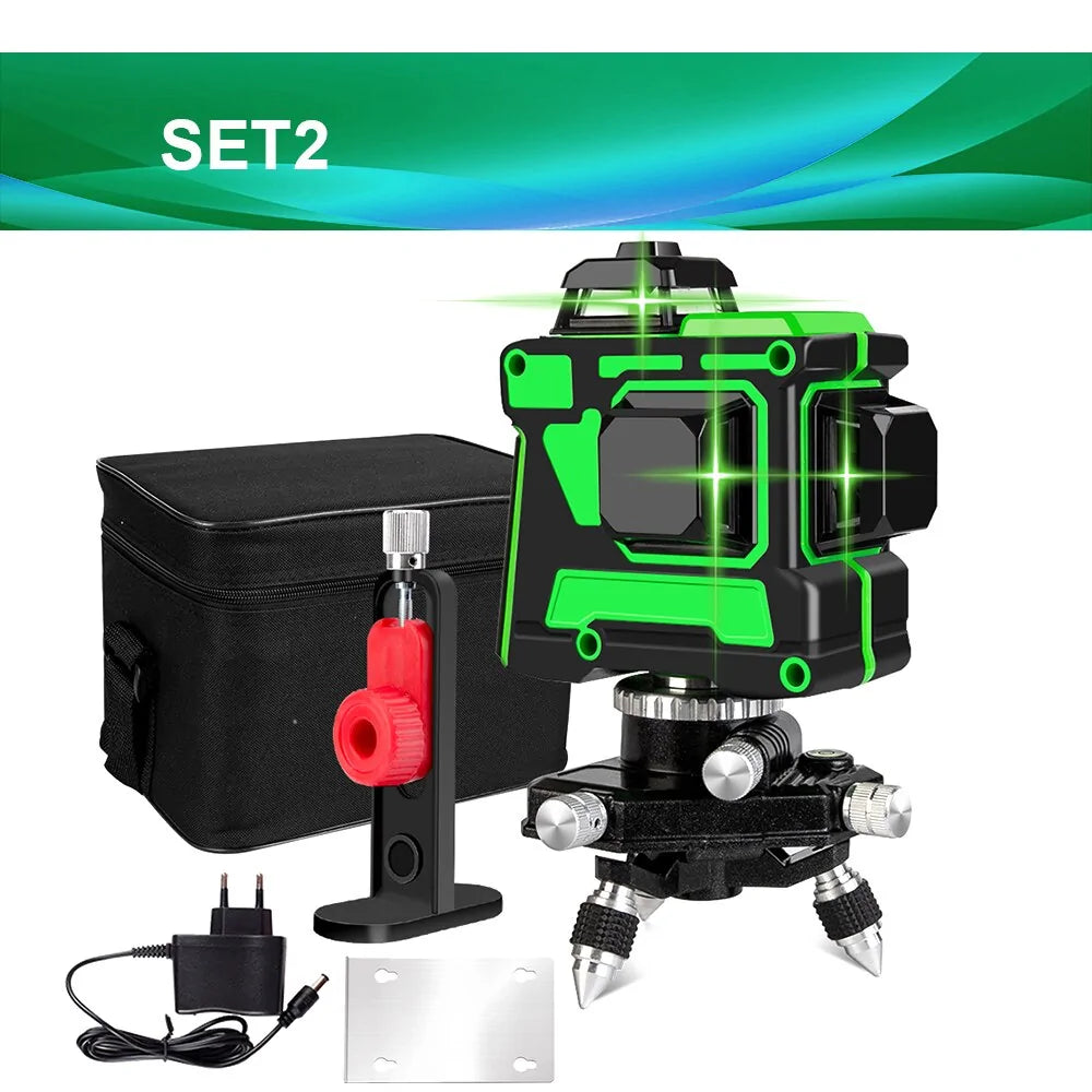 Green Laser Line With Tripod Battery