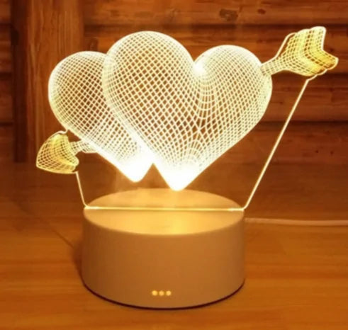 Romantic 3D Lamp