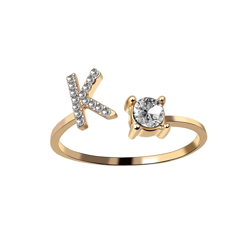 Initial Ring For Couples