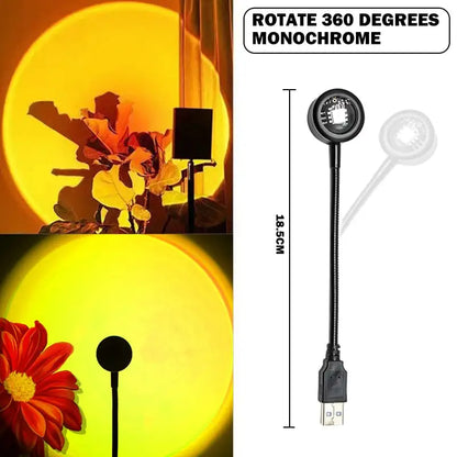 Sunset Projection LED Lamp