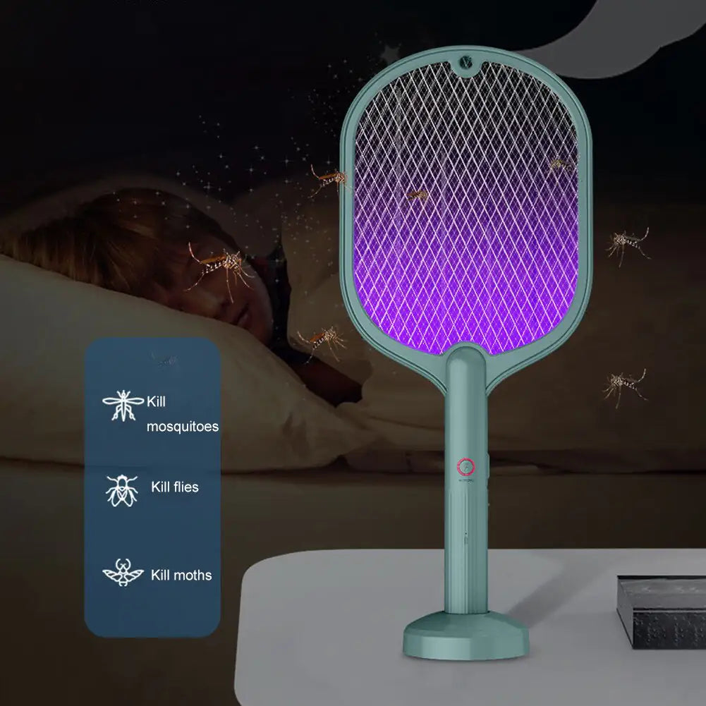 Electric Mosquito Racket UV Lamp Fly