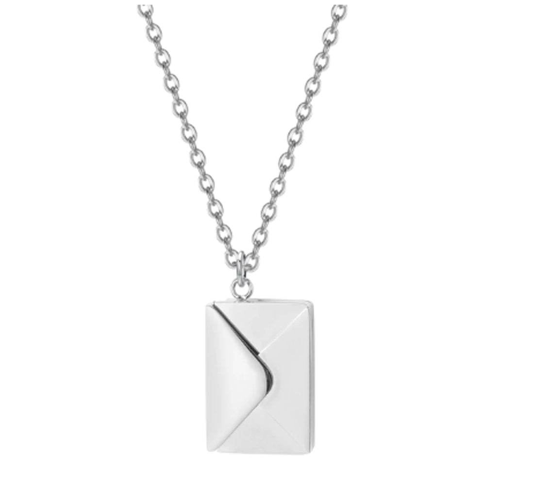 Love Letter Envelope Pendant Necklace