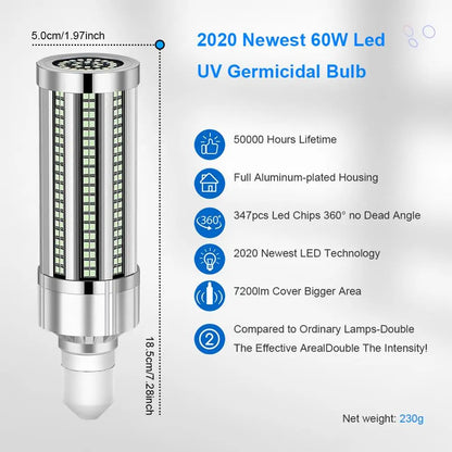 60W UV Germicidal Lamp