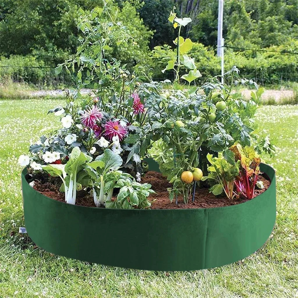 Fabric Raised Garden Bed with Handles