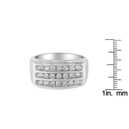 14K White Gold Men&