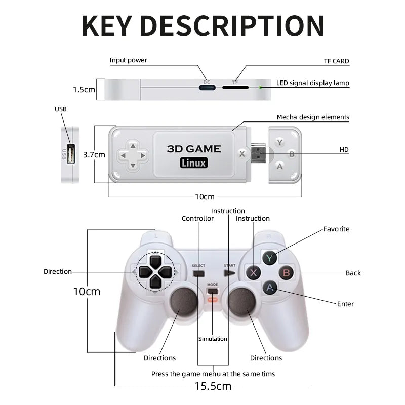 Wireless Retro Game Console