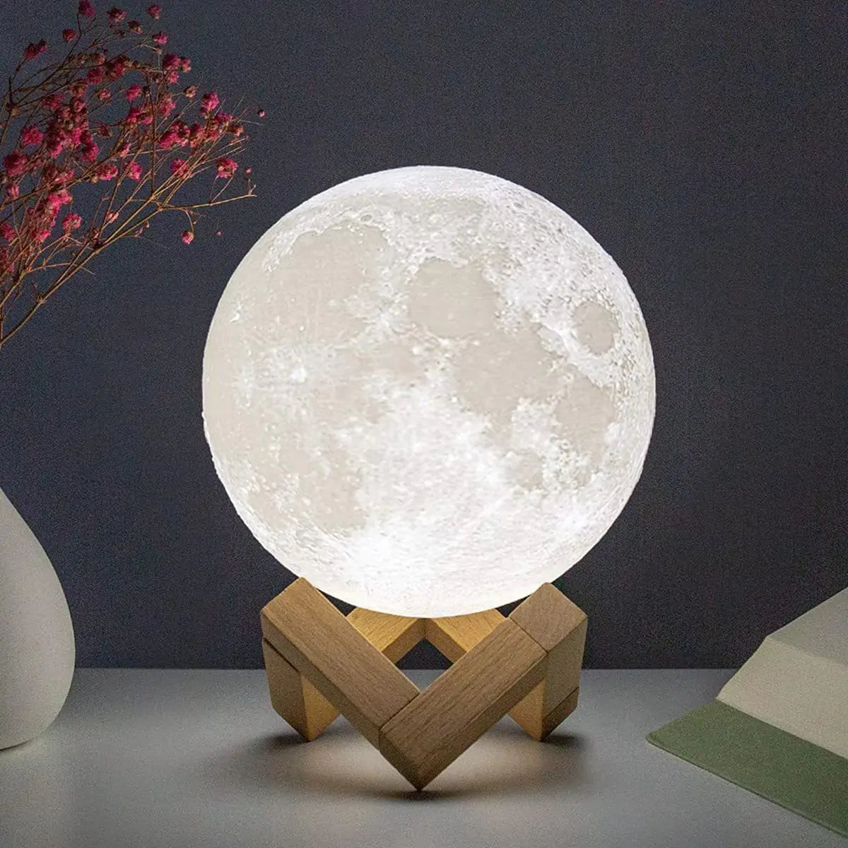 LED Battery Moon Lamp