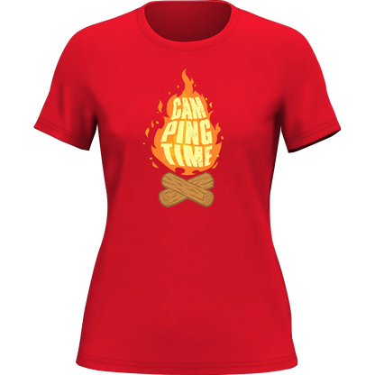 Camp Fire T-Shirt for Women