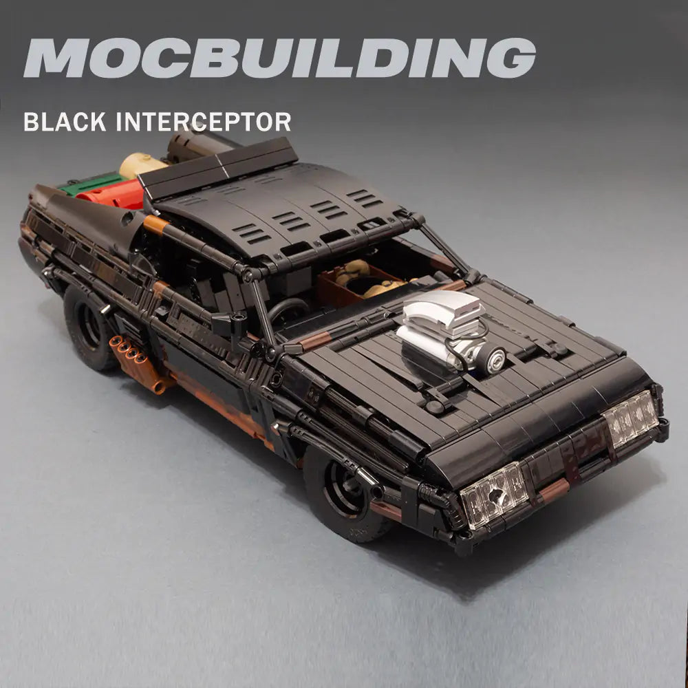 MOC-35846 Black Interceptor Car