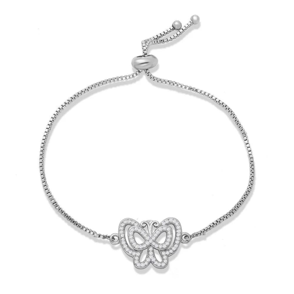 Butterfly Charm Bracelet