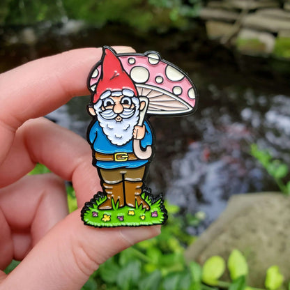 Garden Gnome Pin