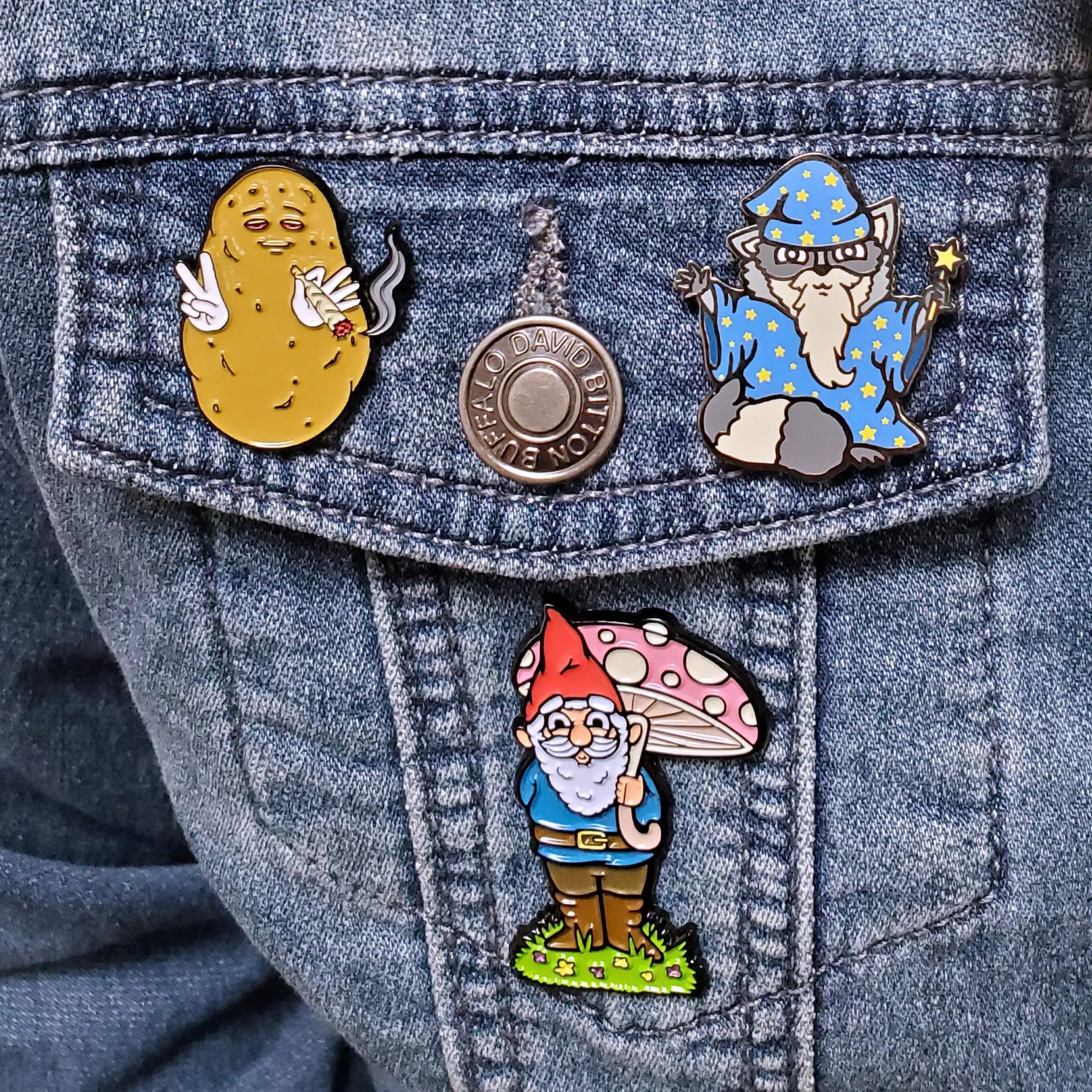 Garden Gnome Pin