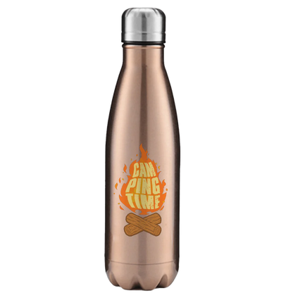 Camp Fire Stainless Steel Water Bottle