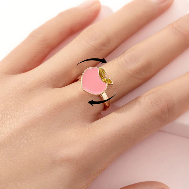 Rotatable Fidget Anxiety Ring