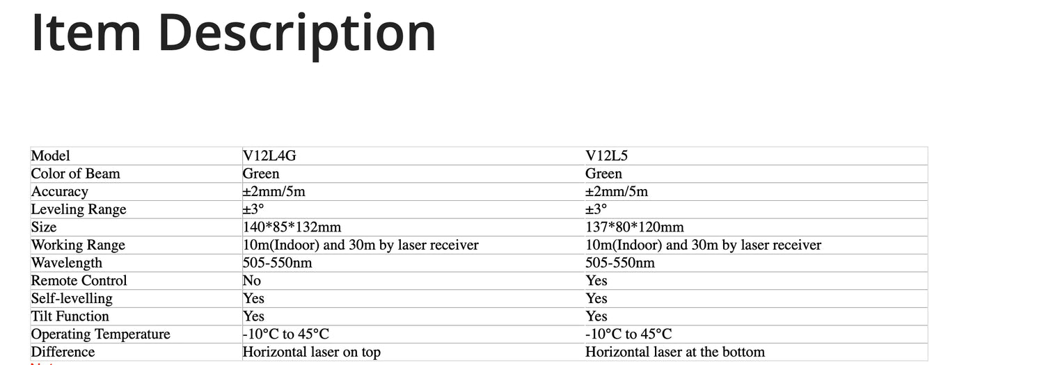 Green Laser Line With Tripod Battery