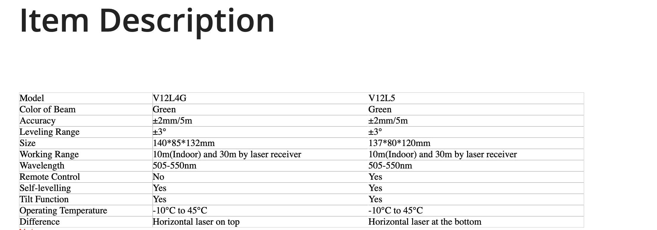 Green Laser Line With Tripod Battery