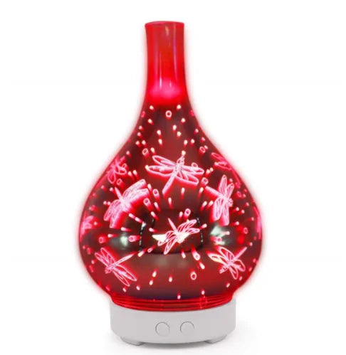 Firework Glass Humidifier Lamp