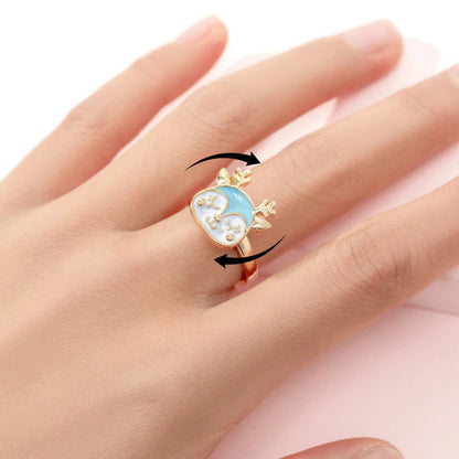 Rotatable Fidget Anxiety Ring