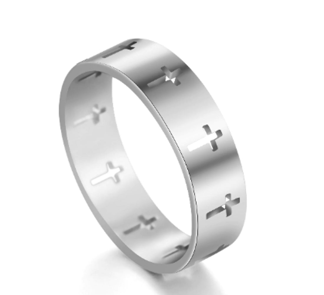 Stainless Steel Couple Ring