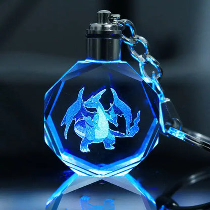 Pokemon Crystal Lamp Keychain