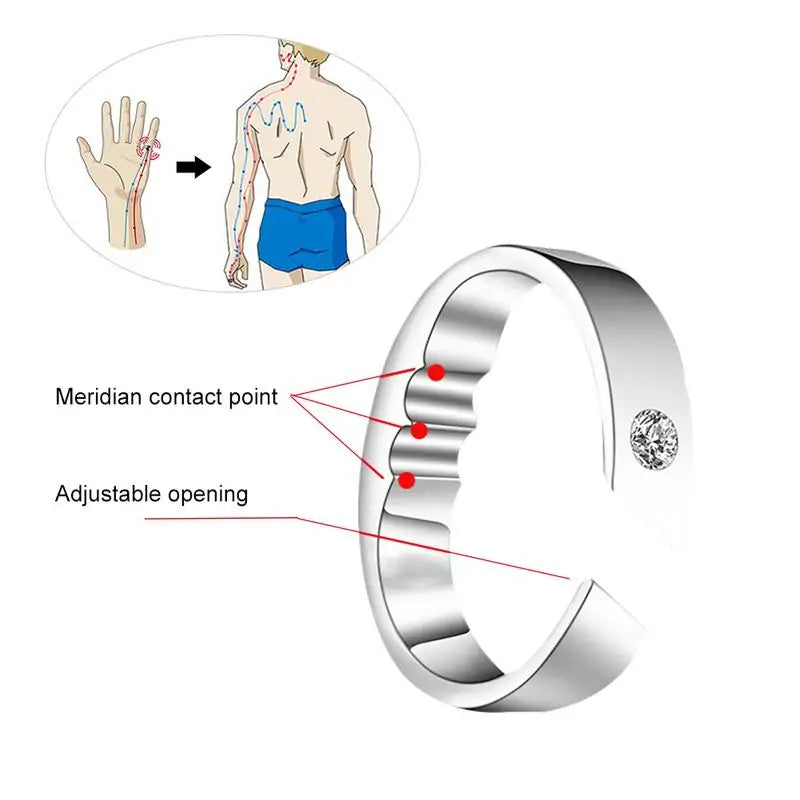 Anti Snoring Titanium Steel Ring