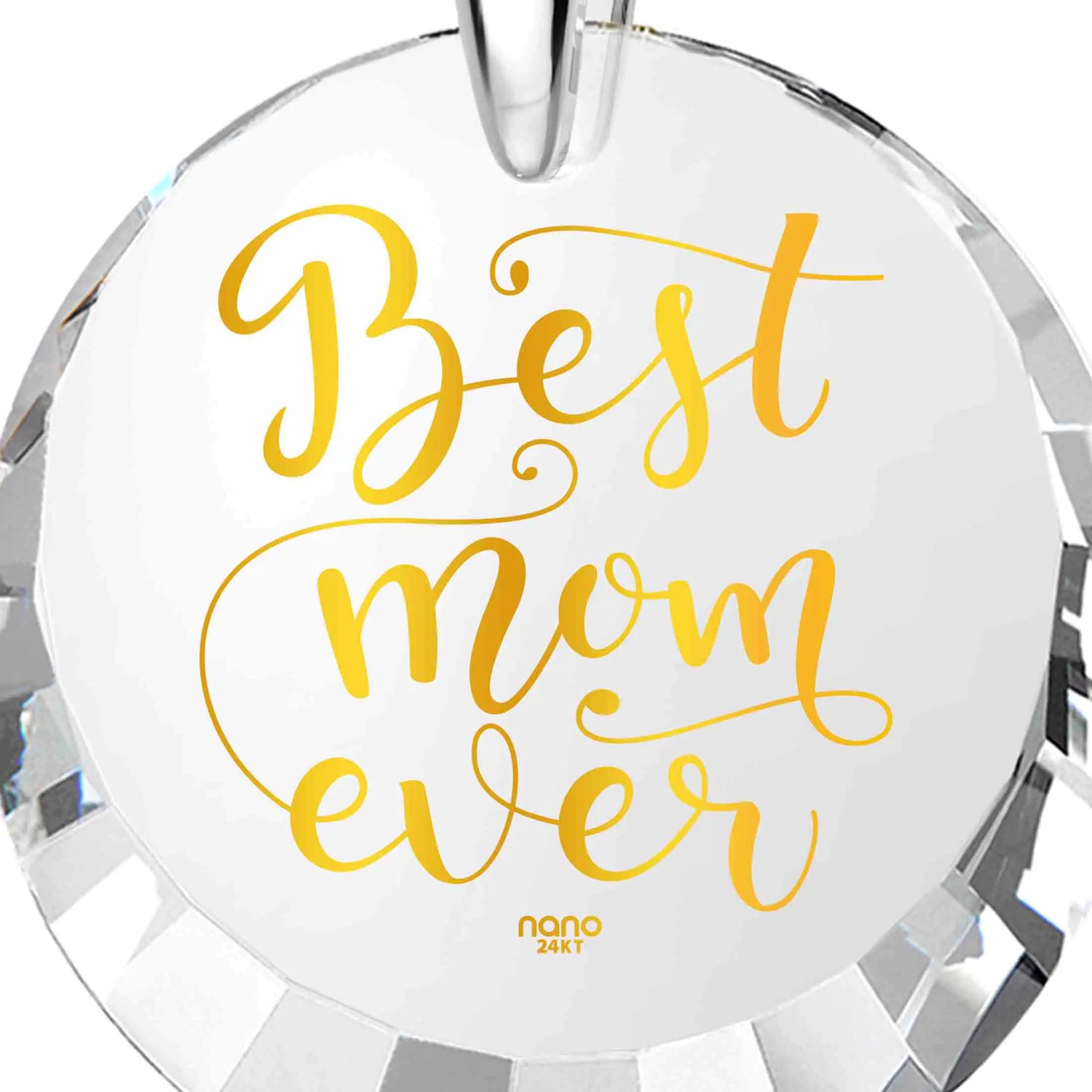 Best Mom Silver Necklace