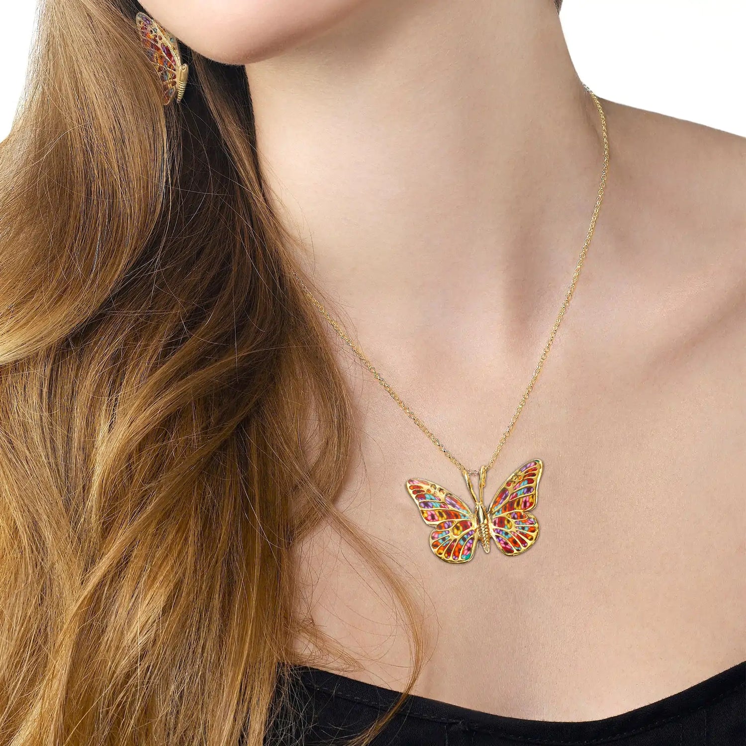 Handcrafted Butterfly Necklace