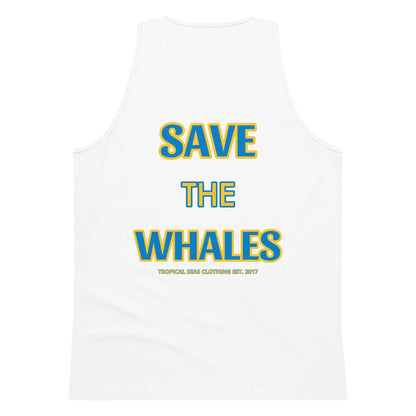 Men’s Premium Save the Whales Tank Top