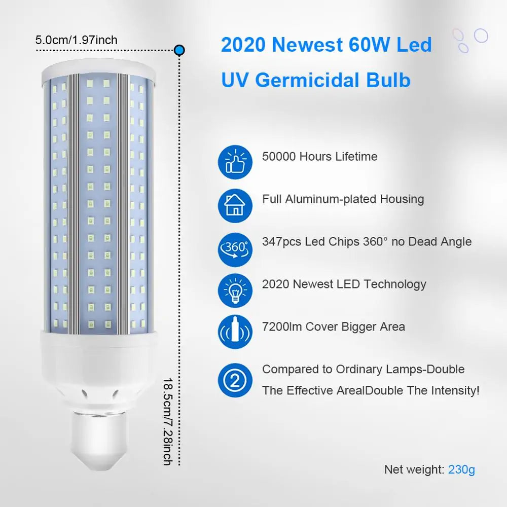 60W UV Germicidal Lamp