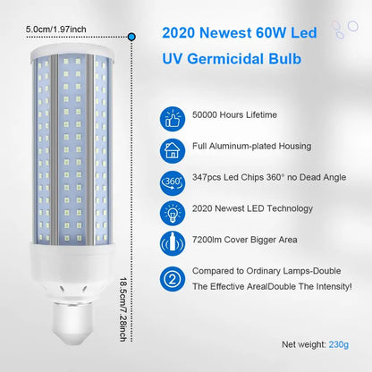 60W UV Germicidal Lamp