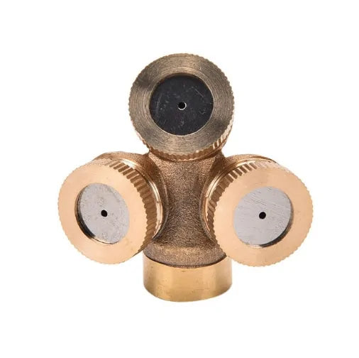 Adjustable Brass Spray Nozzle Garden Sprinklers Connector