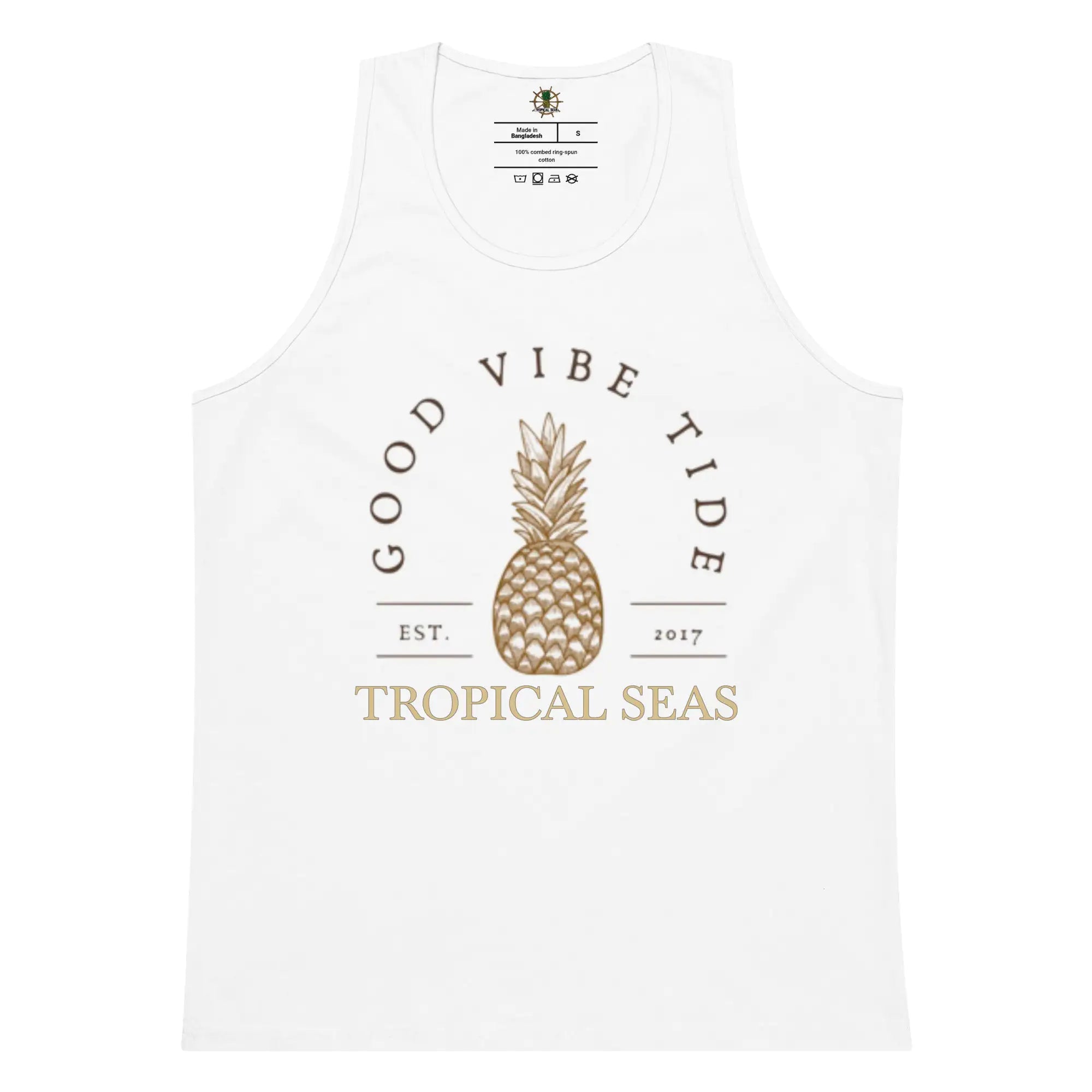 Men’s Premium Vintage Pineapple Tank Top