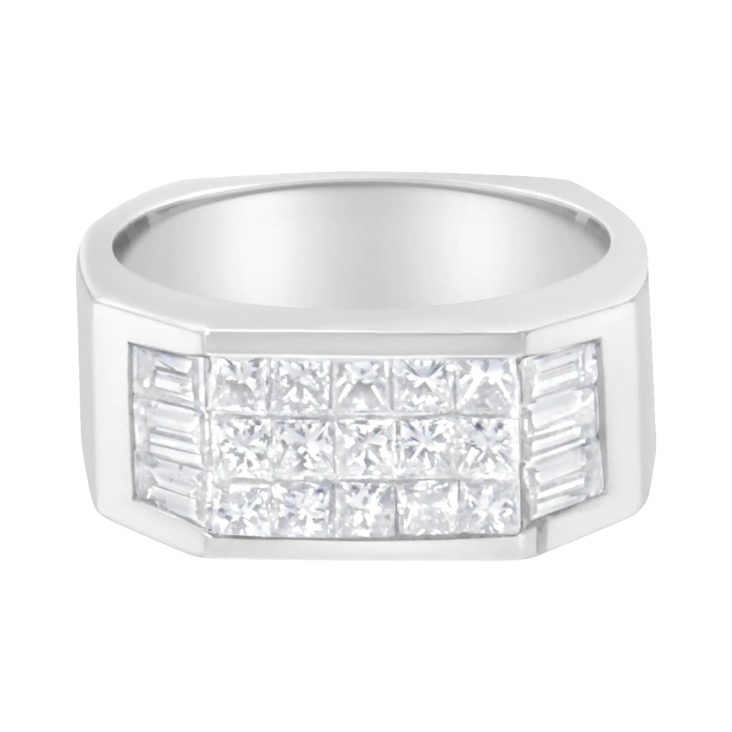 14KT White Gold Diamond Ring (1 3/4 cttw, G-H Color, VS2-SI1 Clarity)