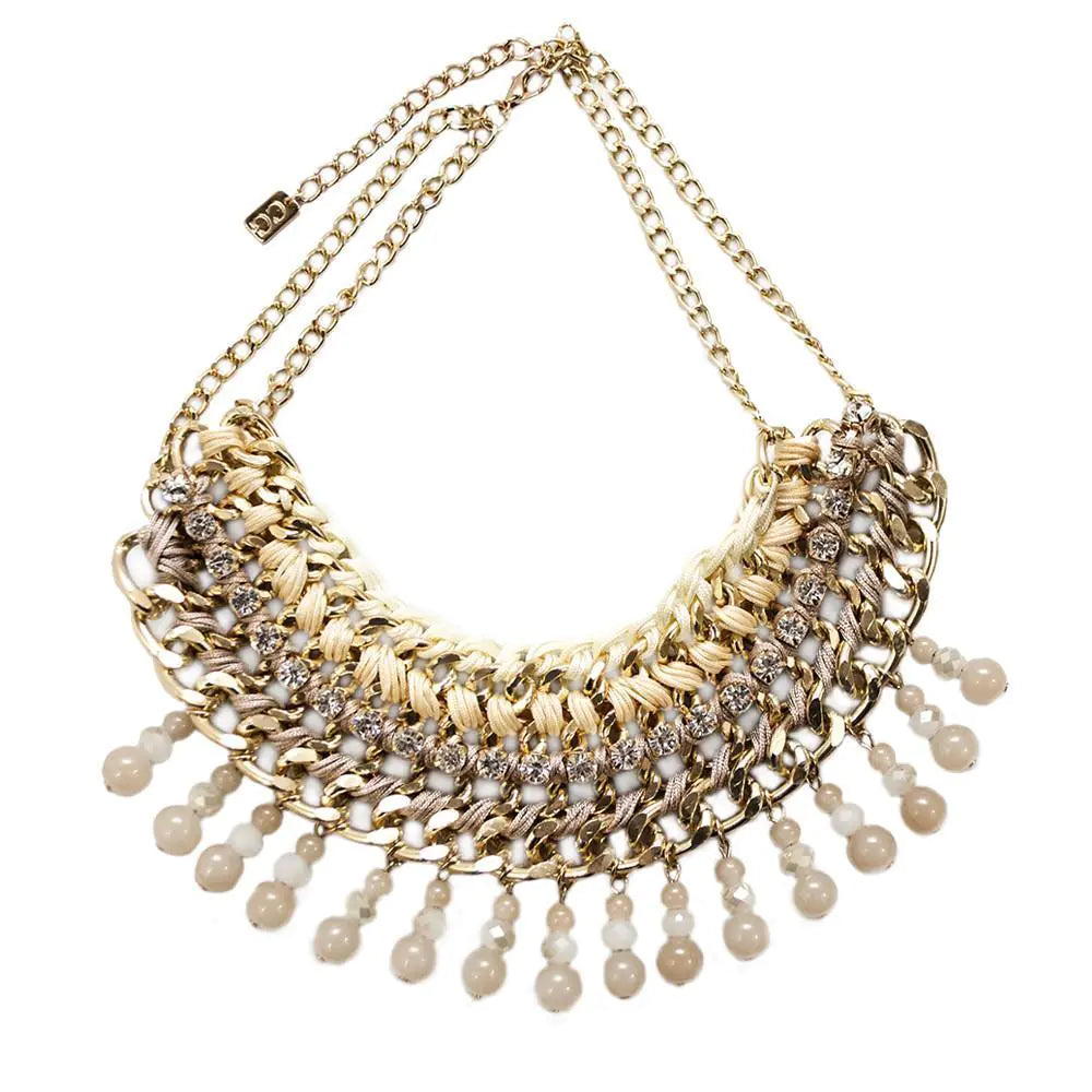 Lattice Necklace- Gold