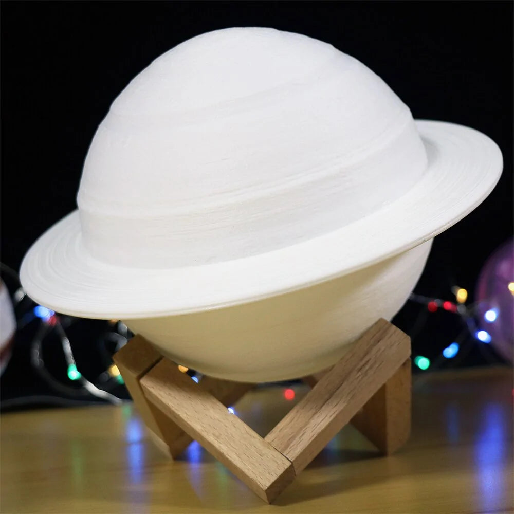 3D Printing Saturn Lamp