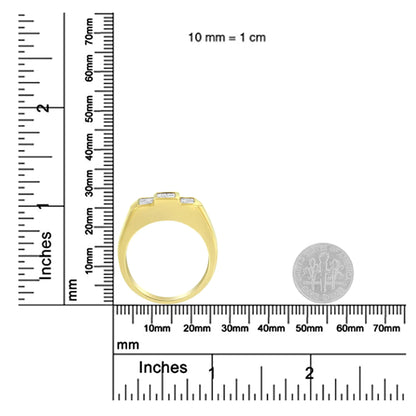 14KT Yellow Gold Diamond Ring (1 5/8 cttw, H-I Color, I1-I2 Clarity)