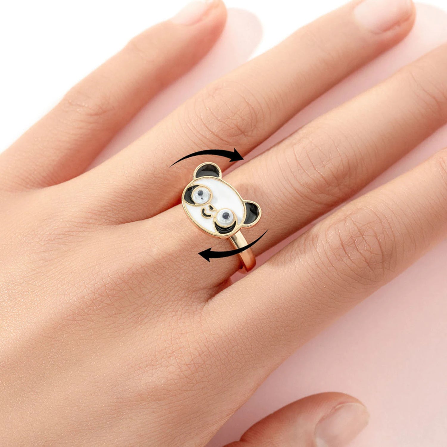 Rotatable Fidget Anxiety Ring