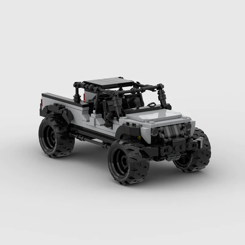 Off-Road Jeep Gladiator: Racing Champion Blocks