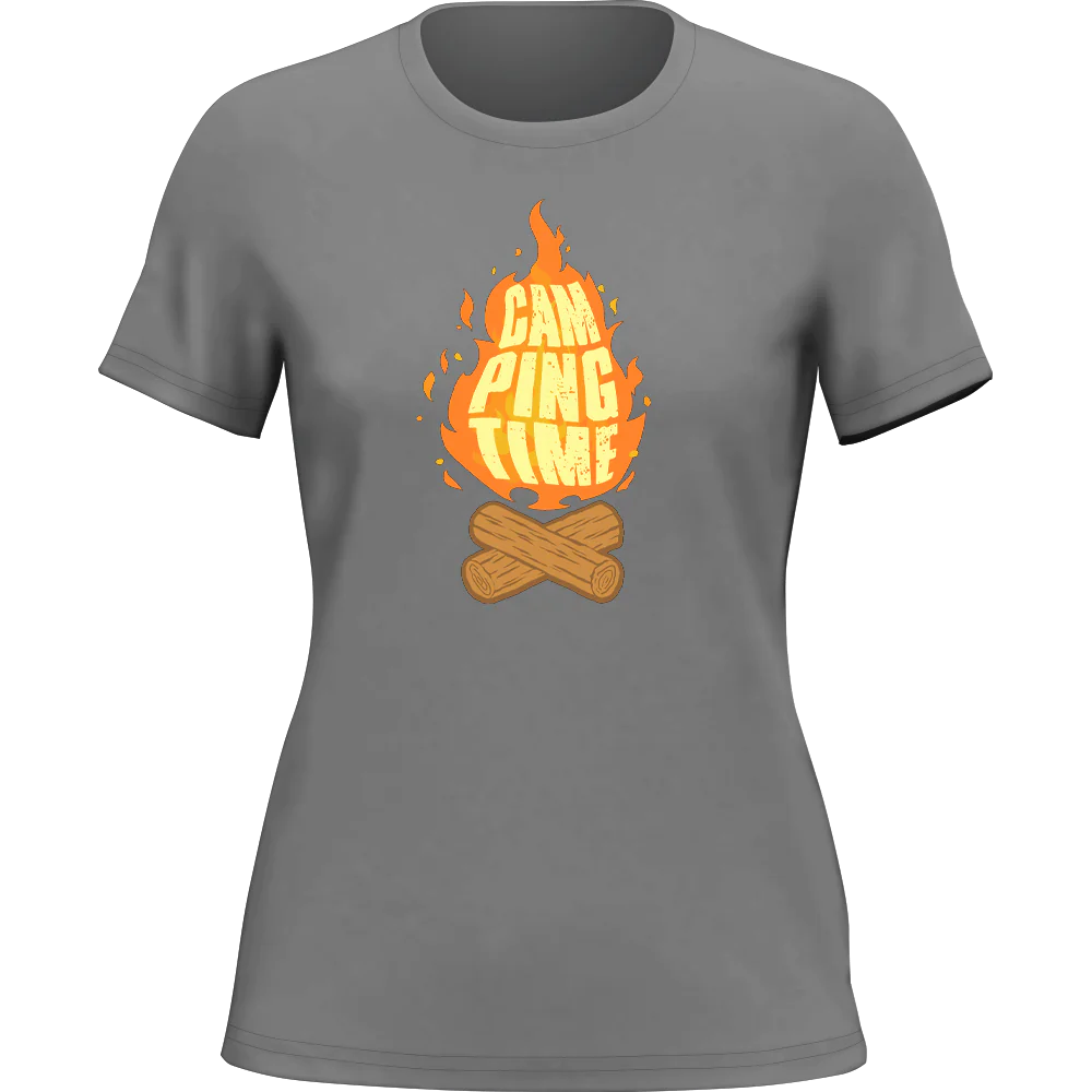 Camp Fire T-Shirt for Women