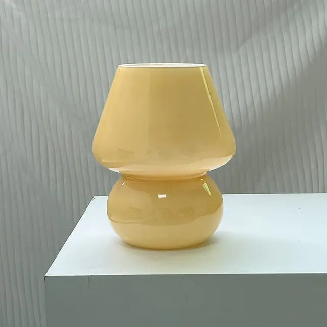 Glass Translucent Bedside Lamp