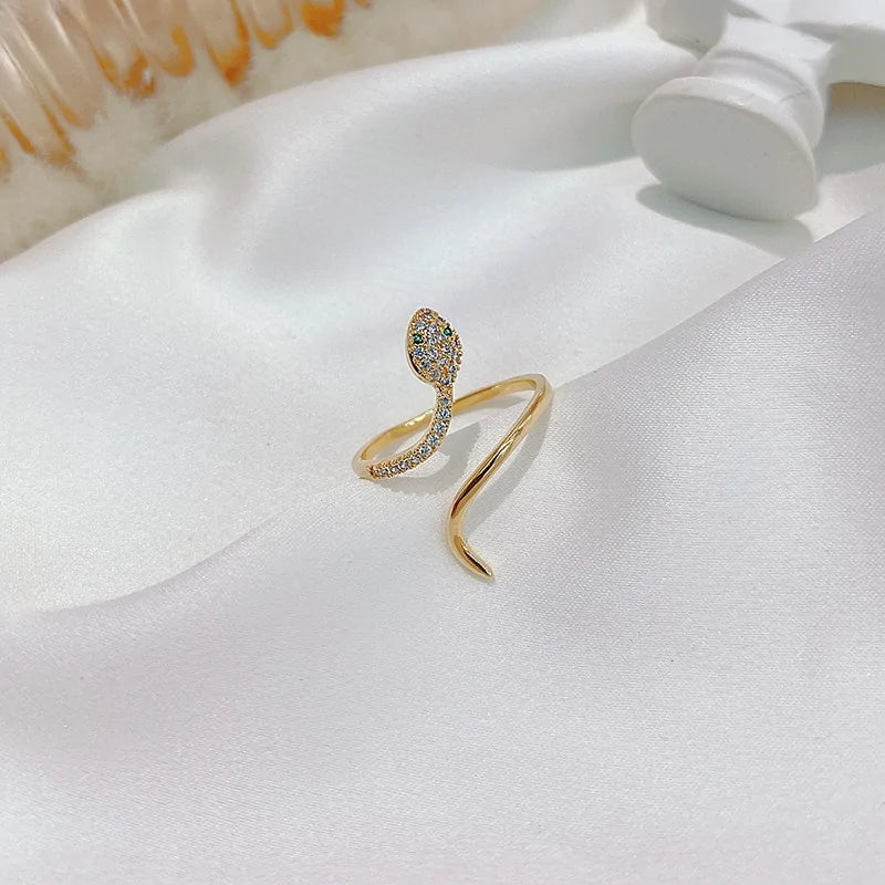 Snake Shape Open Ring