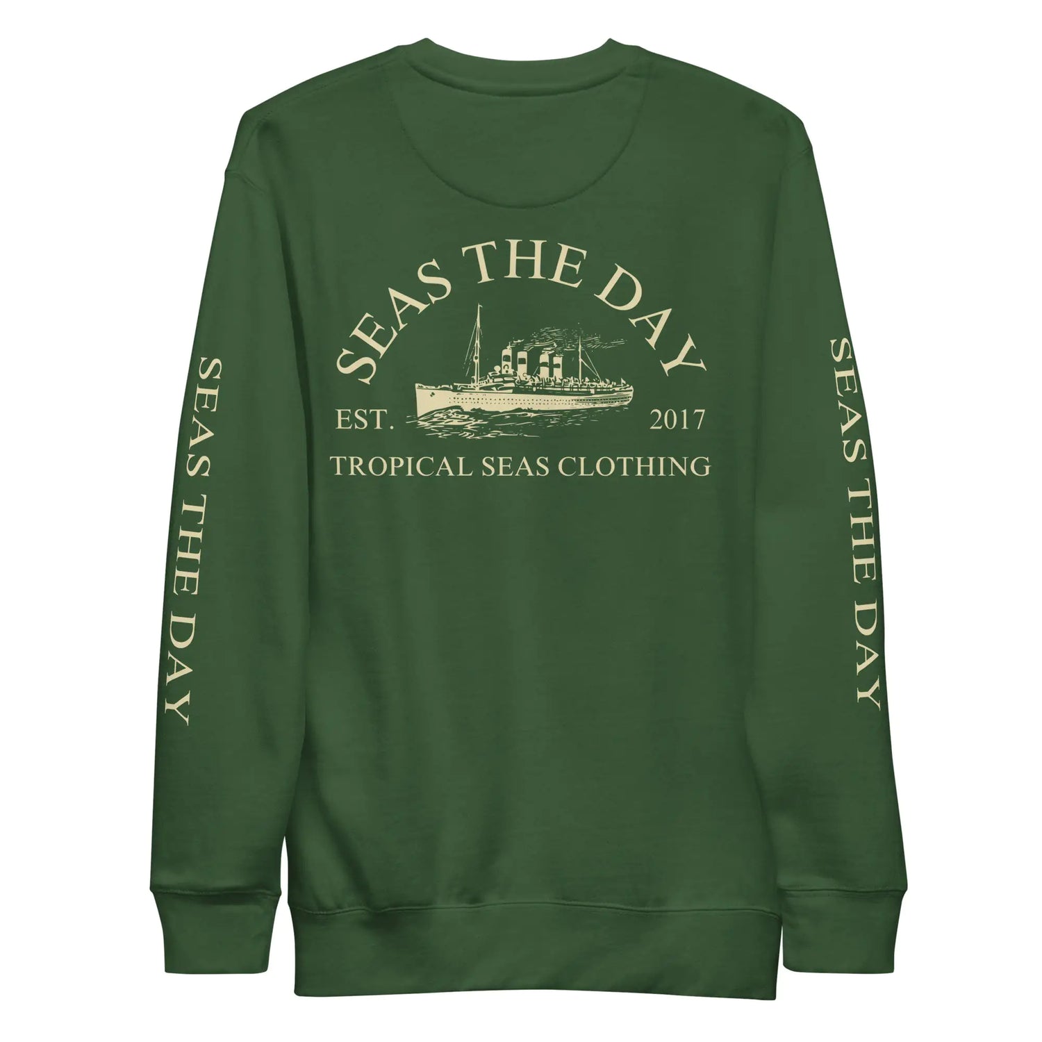 Seas The Day Ship Premium Sweatshirt