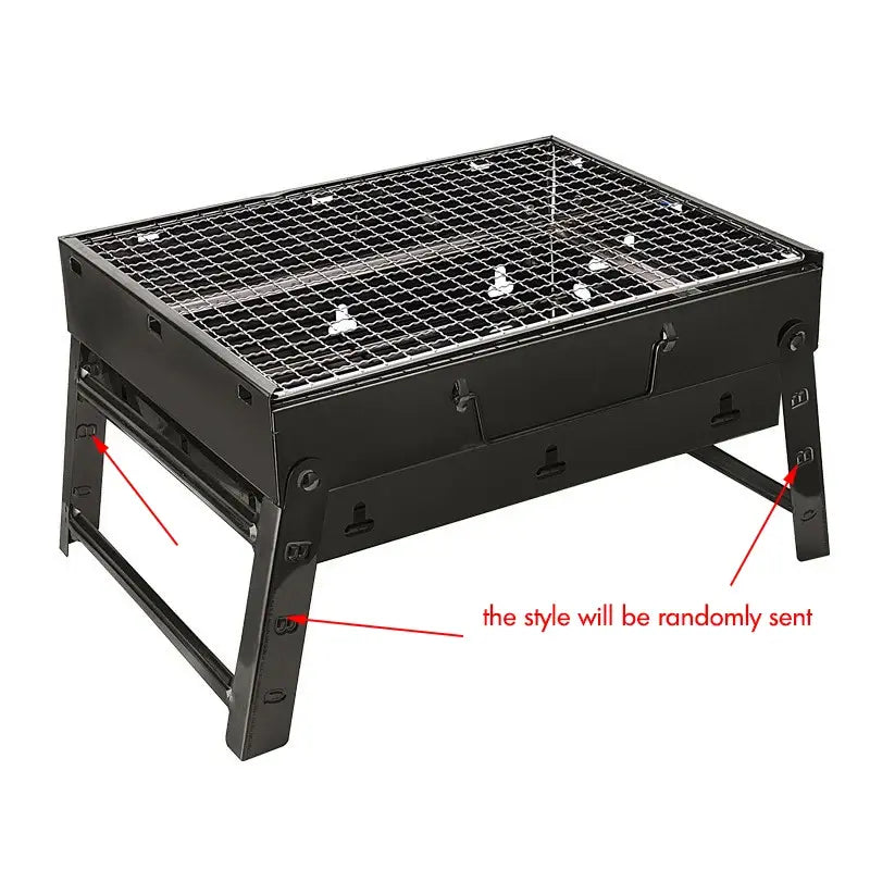 Folding Portable Barbecue Charcoal Grill