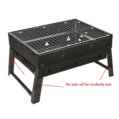 Folding Portable Barbecue Charcoal Grill