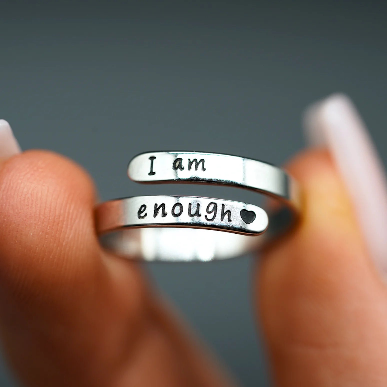 I Am Enough Ring