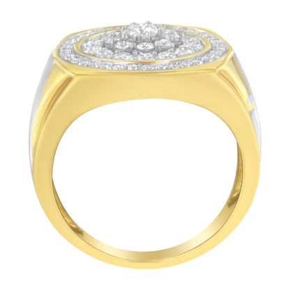 14K Yellow Gold Round-Cut Diamond Ring (1 1/2 cttw, H-I Color, SI2-I1 Clarity)