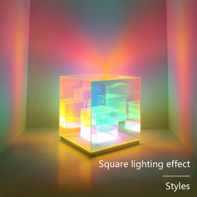 Colorful 3D Table Lamp