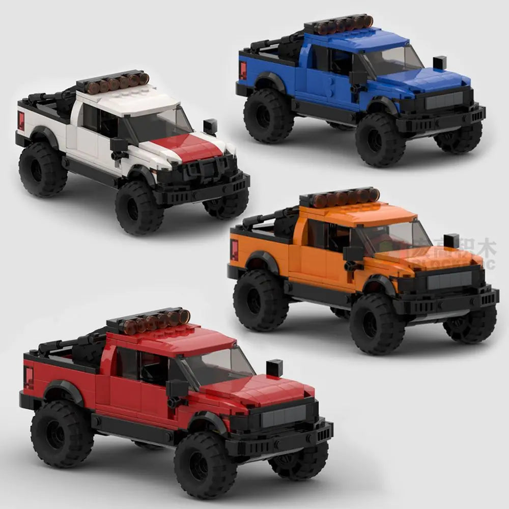 MOC Racing Sports Car Set Blocks