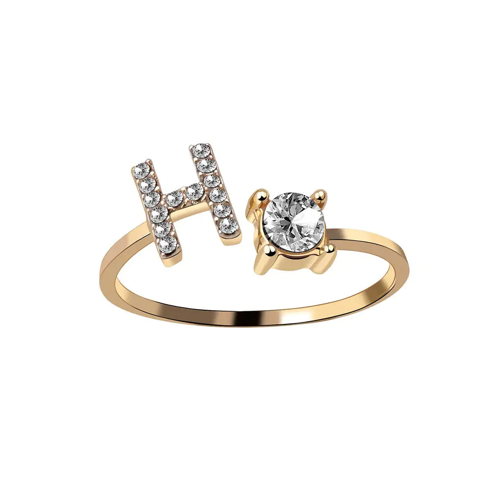 Initial Ring For Couples