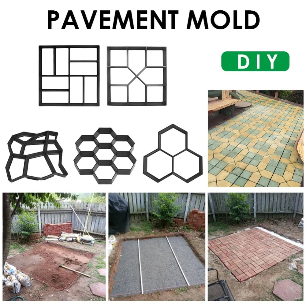 Garden Paving Molds DIY